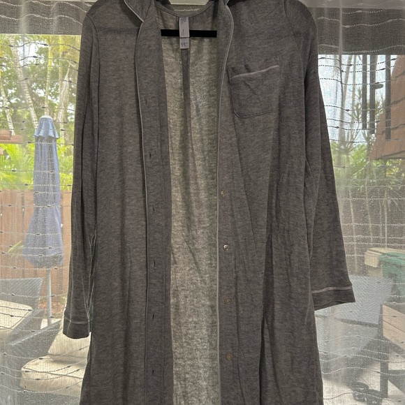 Stars Above Gray Lightweight Night Gown - Picture 1 of 2